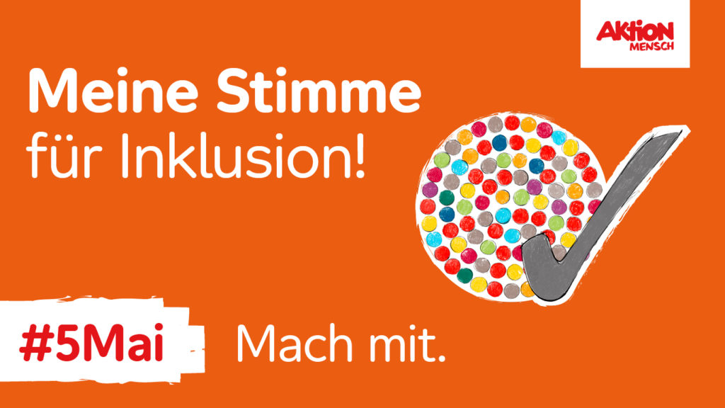 Am 5. Mai setzen sich deutschlandweit Aktivist*innen für die Gleichstellung von Menschen mit Behinderung ein.