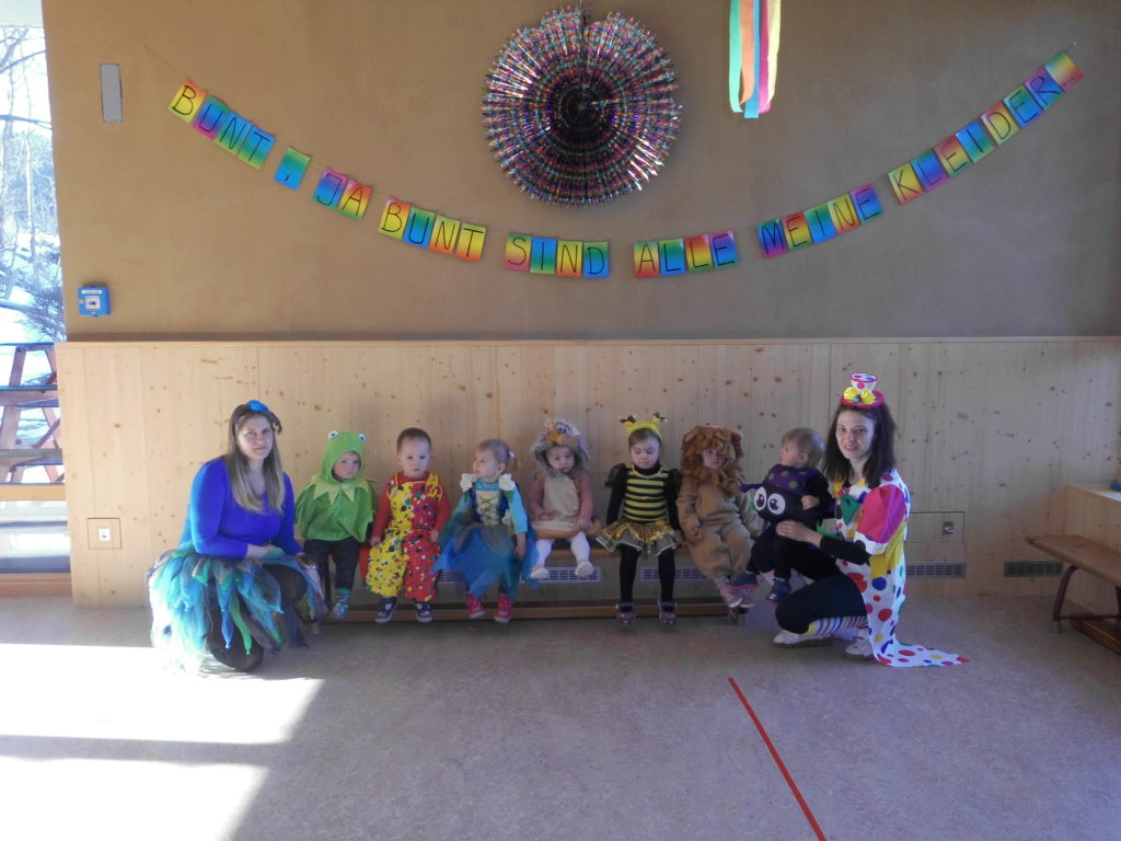 Helau hieß es am 1.März im Naturkindergarten „Sonnenschein“ in Pobershau