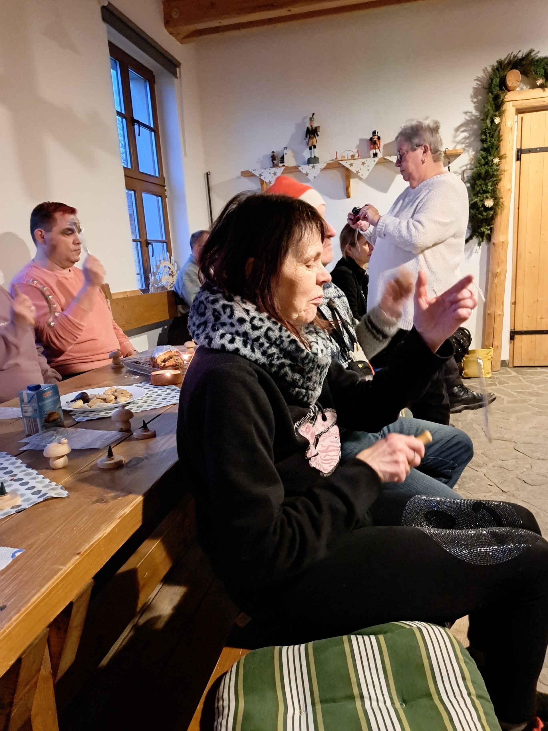 Unsere letzte Veranstaltung im Jahr 2024 fand in der Scheidebank des Marienbergers Pferdegöpels statt.