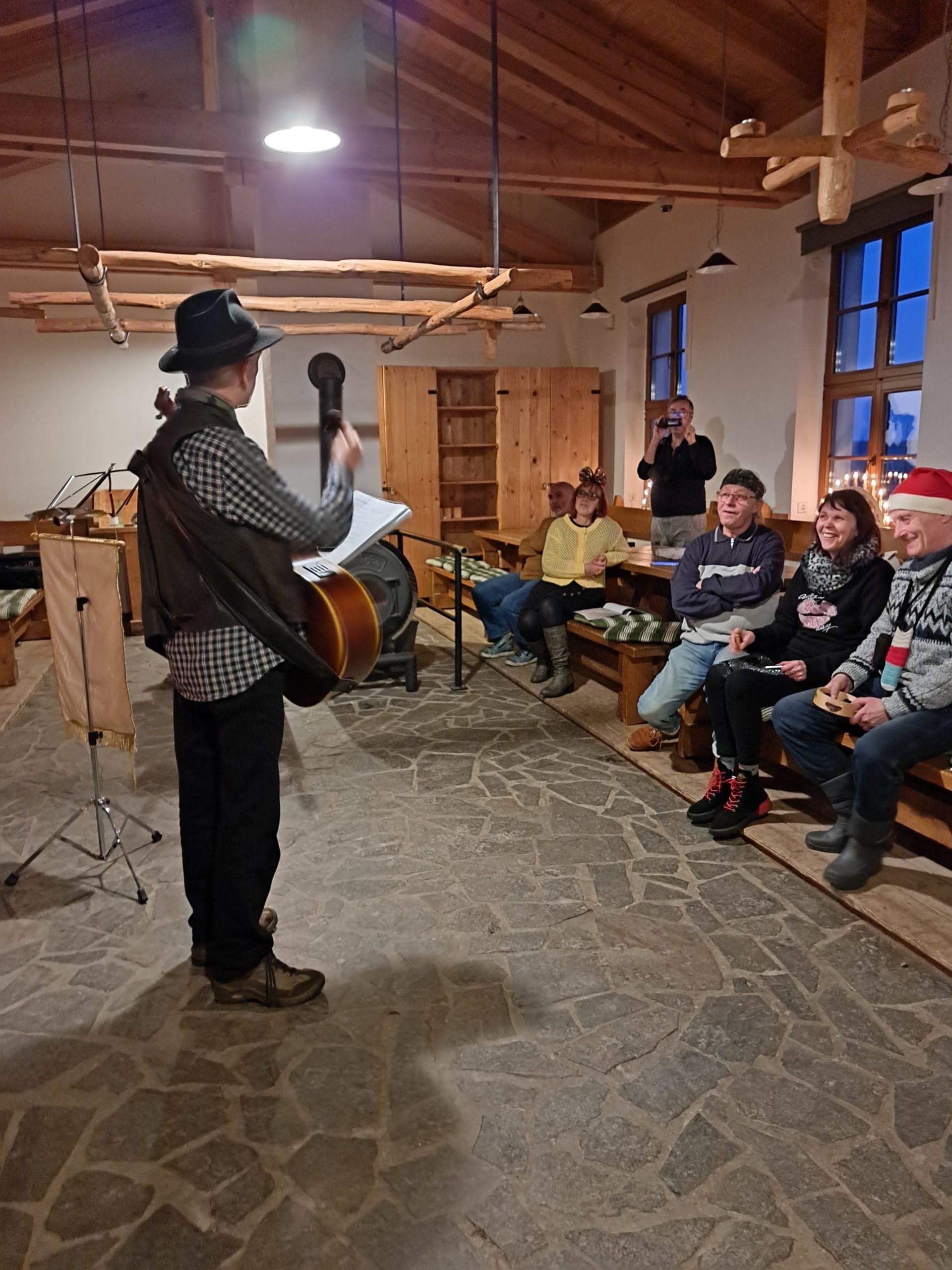 Unsere letzte Veranstaltung im Jahr 2024 fand in der Scheidebank des Marienbergers Pferdegöpels statt.